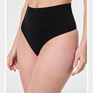 SPANX EcoCare Shaping Thong 1X Underwear 40048R NWT